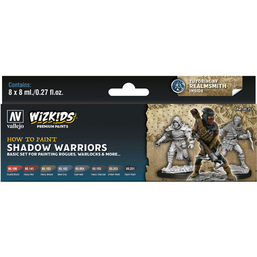 Wizkids Premium Paint Set: Shadow Warriors