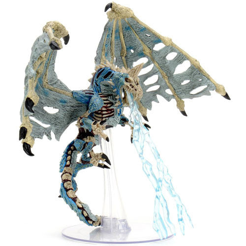 D&D Icons of the Realms Miniatures: Boneyard - Blue Dracolich Premium Figure