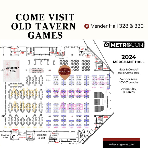 Old Tavern Games 2024 Convention Tour!