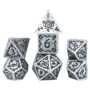 Sirius Dice: Illusory Metal - Silver (7)