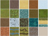 The Terrain Set - Build Your Own Battle Maps (2x Book of Battle Mats and reusable scenery decals)