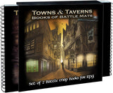 Towns & Taverns Books of Battle Mats - 2 Book Set