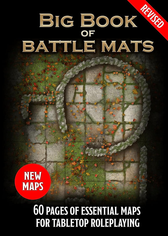 Giant Book of Battle Mats Revised 12x16 inches