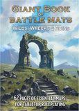 Giant Book of Battle Mats - Wilds, Wrecks & Ruins (17x12”)