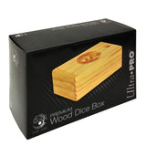 The Ark Premium Wooden Dice Tray with Etched Tribal Dragon Design