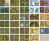 Big Book of Battle Mats Wrecks & Ruins (12x9")