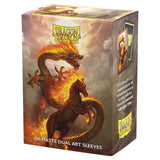 Dragon Shield Sleeves: Matte Dual - Fire Horse 2026 (100)