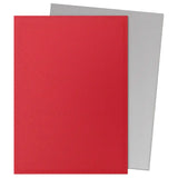 Dragon Shield Sleeves: Matte Dual - Crimson & Silver (100)