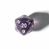 Unearthed Treasure Amethyst 7-Piece Polyhedral RPG Dice Set | Sirius Dice