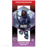 Dungeons & Dragons Adventure Dice - Bard: Blue / Black Dice