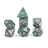 Dungeons & Dragons Adventure Dice - Bard: Blue / Green Dice
