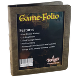 Game-Folio RPG Binder and Character Journal - Green
