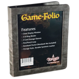 Game-Folio RPG Binder and Character Journal - Pewter
