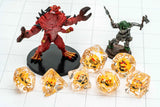 Cat Dice 16mm Resin Poly Dice Set