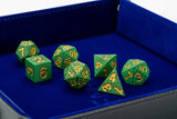 Dragon Storm Silicone Dice Set: Green Dragon Scales