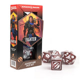 Dungeons & Dragons Adventure Dice - Fighter: Red