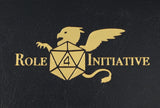 Luxury Faux Leather Dice Box / Rolling Tray - R4I Logo
