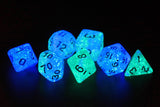 Frosted Glowworm Dice Set