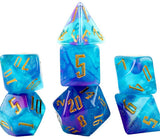 Cerulean Nebula Dice Set