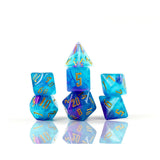 Cerulean Nebula Dice Set