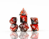 Cherry Nebula Dice Set