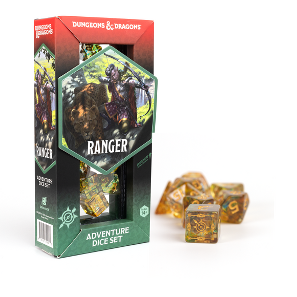Dungeons & Dragons Adventure Dice - Ranger Multi-Colored