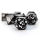 Dungeons & Dragons New Adventurer Dice Set - BLACK DICE
