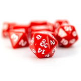 Dungeons & Dragons New Adventurer Dice Set - RED DICE