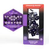 Dungeons & Dragons Adventure Dice - Warlock: Purple