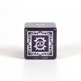 Dungeons & Dragons Adventure Dice - Warlock: Purple
