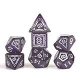 Dungeons & Dragons Adventure Dice - Warlock: Purple