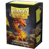 Dragon Shield Sleeves: Matte Dual - Lightning (100)