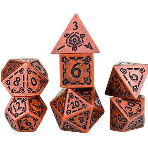 Sirius Dice: Illusory Metal - Copper (7)