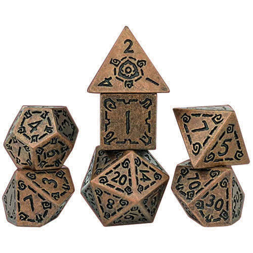 Sirius Dice: Illusory Metal - Gold (7)