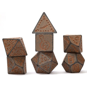 Sirius RPG Dice Set: Illusory Stone - Granite (7)
