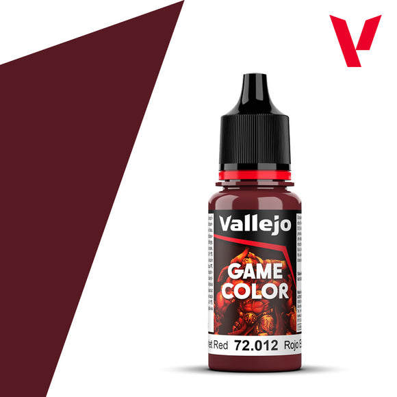Vallejo Scarlet Red (18 ml/0.6 fl oz)