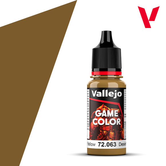 Vallejo Desert Yellow (18 ml/0.6 fl oz)