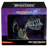 D&D Icons of the Realms Miniatures: Boneyard - Adult Green Dracolich Premium Figure