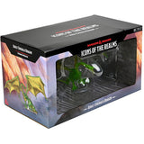 D&D Icons of the Realms Premium Figure: Adult Emerald Dragon