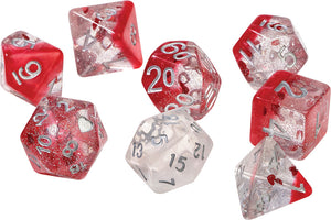 Sirius Dice: Semi-Translucent Hearts (7)