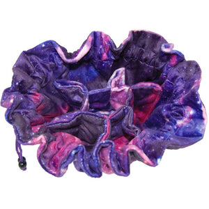 Metallic Dice Games: Dice Bag with Pockets - Nebula