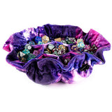Metallic Dice Games: Dice Bag with Pockets - Nebula