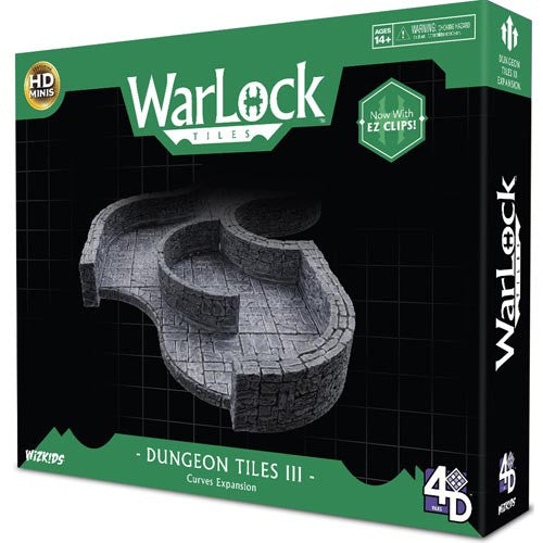 WarLock Tiles: Dungeon Tiles 3 - Curves