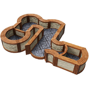 WarLock Tiles: Towns & Village Tiles Expansion: One Inch Angles & Curves