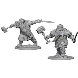 D&D Nolzur's Marvelous Unpainted Minis: W1 Dwarf Male Fighter