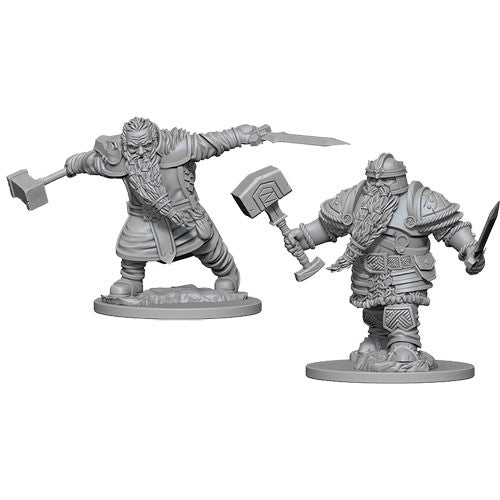 D&D Nolzur's Marvelous Unpainted Minis: W1 Dwarf Male Fighter