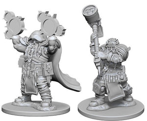 D&D Nolzur's Marvelous Unpainted Minis: W2 Dwarf Male Cleric