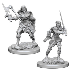 D&D Nolzur's Marvelous Unpainted Minis: W1 Human Female Barbarian
