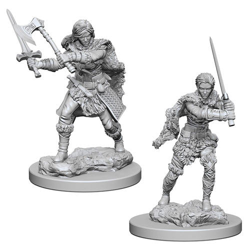 D&D Nolzur's Marvelous Unpainted Minis: W1 Human Female Barbarian