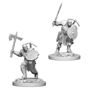 D&D Nolzur's Marvelous Unpainted Minis: W4 Earth Genasi Male Fighter